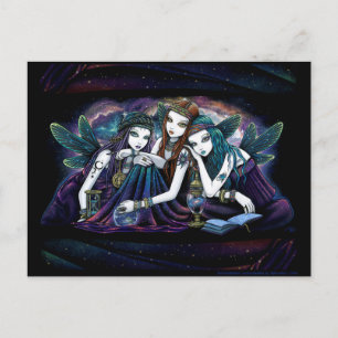 The Seraphina Celestial Fairy Sisters Postcard