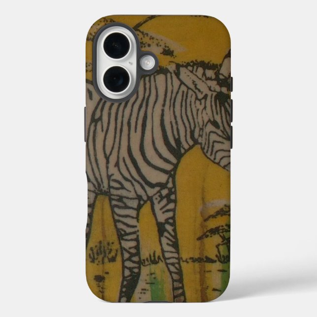 The Serengeti Spirit: Zebra Grazing in the Mara Case-Mate iPhone Case (Back)