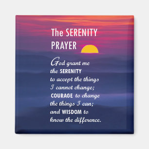 The Serenity Prayer 2 Magnet