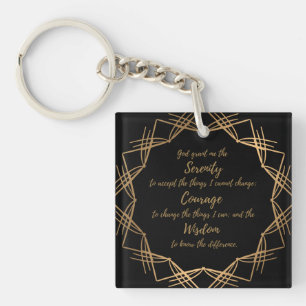 The Serenity Prayer Keychain
