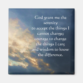 The Serenity Prayer Magnet