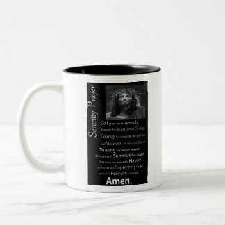 The Serenity Prayer Two-Tone Coffee Mug