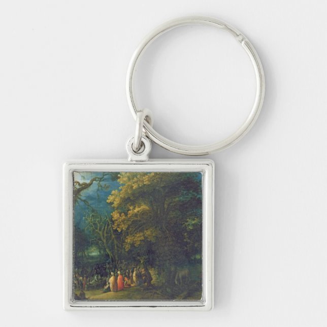 The Sermon of John the Baptist Keychain (Front)