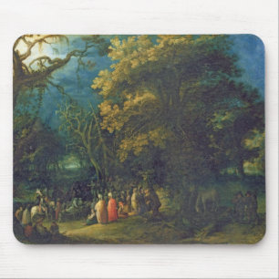 The Sermon of John the Baptist Mouse Pad