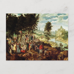 The Sermon of St. John the Baptist, c.1550 Postcard
