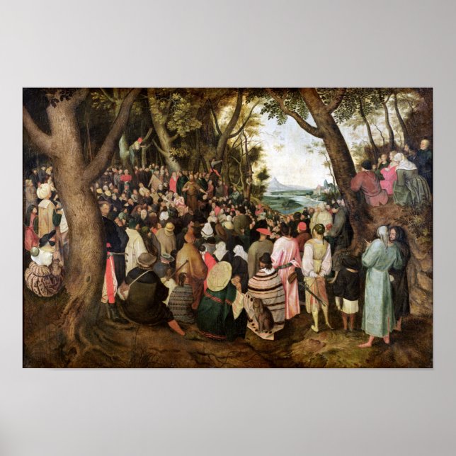 The Sermon of St. John the Baptist Poster (Front)