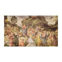 The Sermon on the Mount, from the Sistine Gallery Wrap Canvas