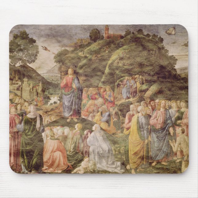 The Sermon on the Mount, from the Sistine Mouse Pad (Front)
