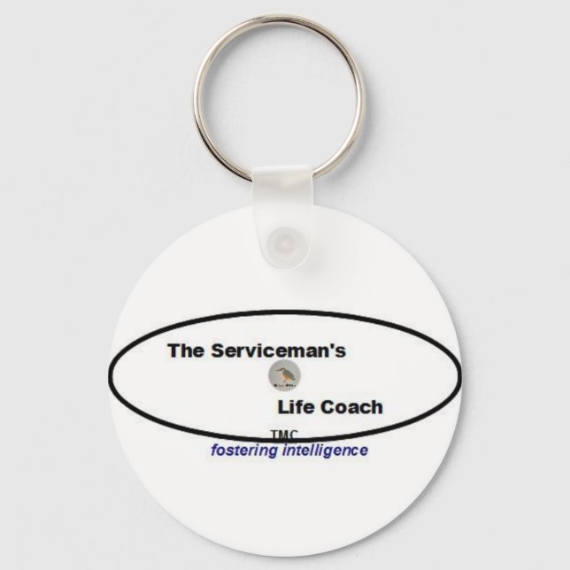 The Serviceman's Life Coach - Keychain (Front)