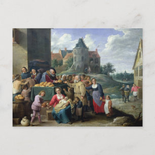 The Seven Acts of Mercy Postcard