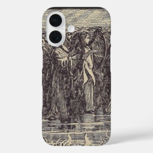 The seven angels with seven trumpets iPhone 16 case