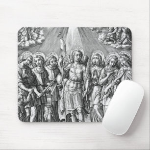 The Seven Archangels (M 034; Engraving) Mouse Pad