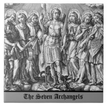 The Seven Archangels (M 034; Engraving)