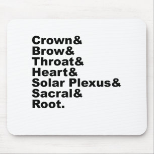 The Seven Chakras of Hinduism and Hindu Ritual Mouse Pad