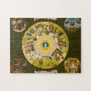 The Seven Deadly Sins and the Four Last Things Jigsaw Puzzle