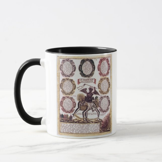 The Seven Deadly Sins (engraving) Mug (Left)