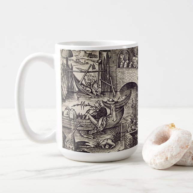 The Seven Deadly Sins - Envy Coffee Mug (With Donut)