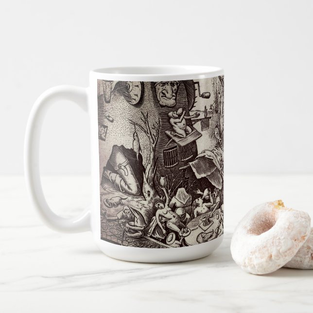 The Seven Deadly Sins - Gluttony Coffee Mug (With Donut)