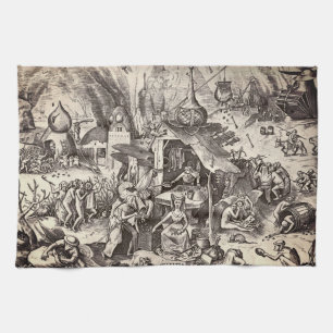 The Seven Deadly Sins - Greed Kitchen Towel