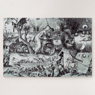 The Seven Deadly Sins, Pieter Bruegel Jigsaw Puzzle