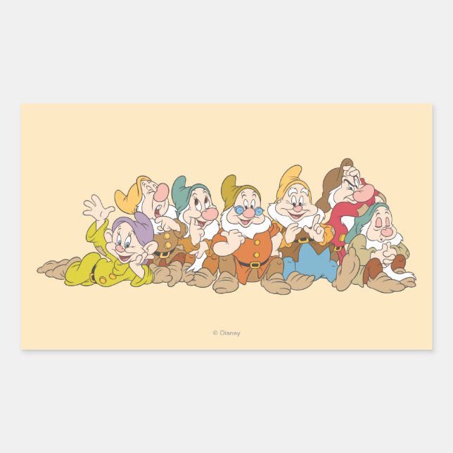 The Seven Dwarfs 2 Sticker (Front)