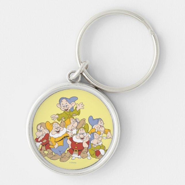 The Seven Dwarfs 4 Keychain (Front)