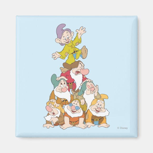 The Seven Dwarfs 5 Magnet (Front)