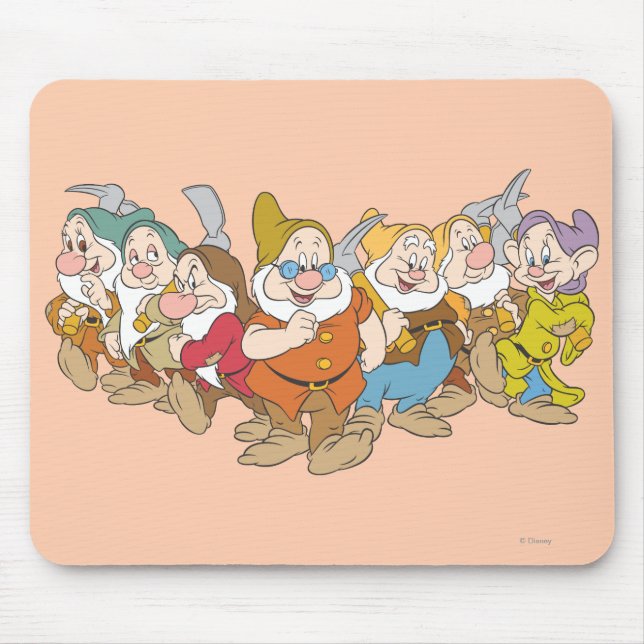The Seven Dwarfs 6 Mouse Pad (Front)
