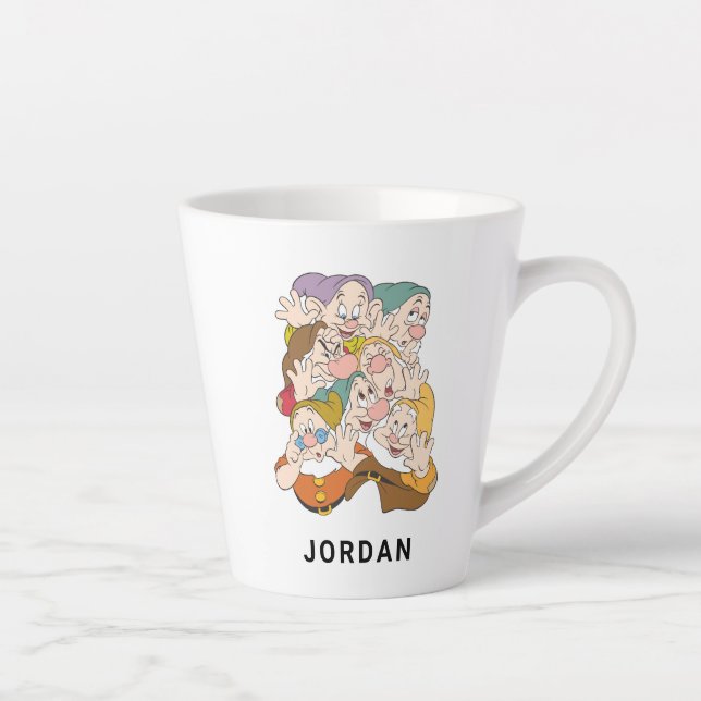 The Seven Dwarfs Latte Mug (Right)