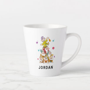 The Seven Dwarfs Pyramid Latte Mug
