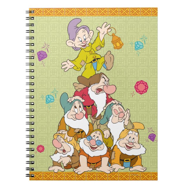 The Seven Dwarfs Pyramid Notebook (Front)