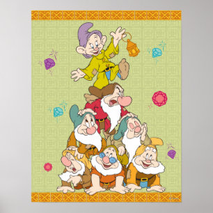 The Seven Dwarfs Pyramid Poster