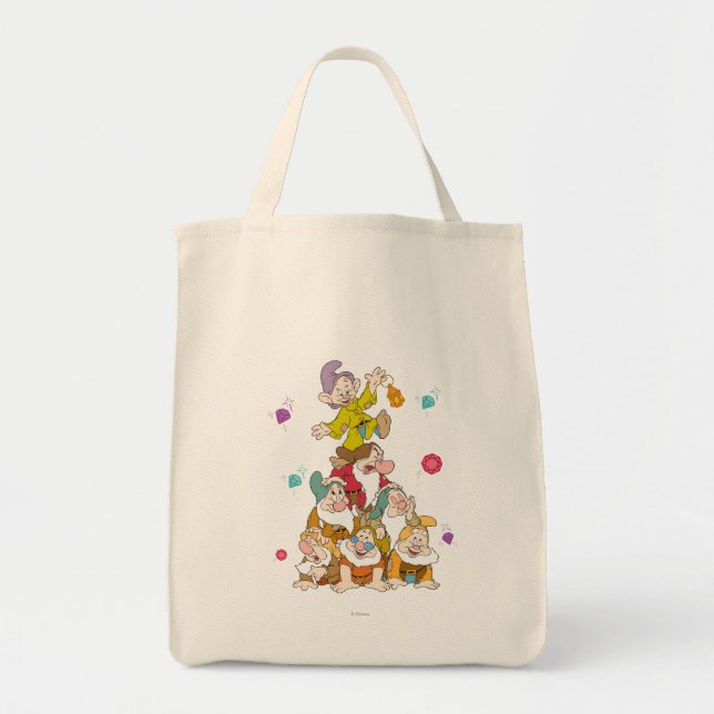 The Seven Dwarfs Pyramid Tote Bag (Front)