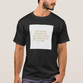 The Seven Husbands of Evelyn Hugo Make Sense T-Shirt