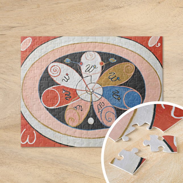 The Seven-Pointed Stars | Hilma af Klint Jigsaw Puzzle (Creator Uploaded)