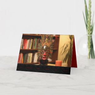 The Seven Principles Of African Heritage Thank You Card