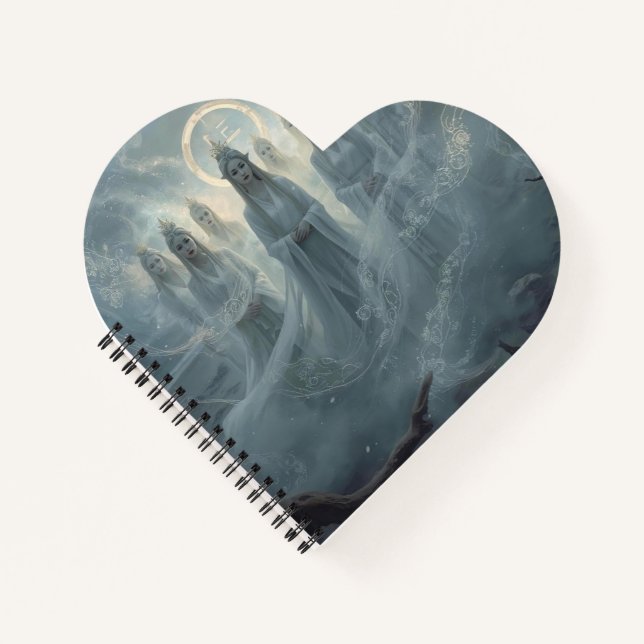 The Seven Queens of the Mist Notebook (Front)