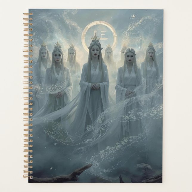 The Seven Queens of the Mist Planner (Front)
