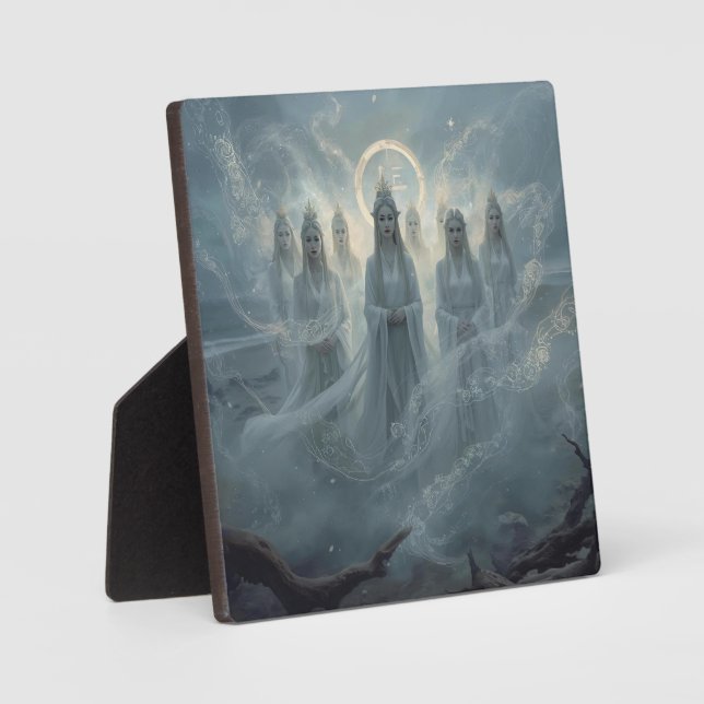 The Seven Queens of the Mist Plaque (Front)