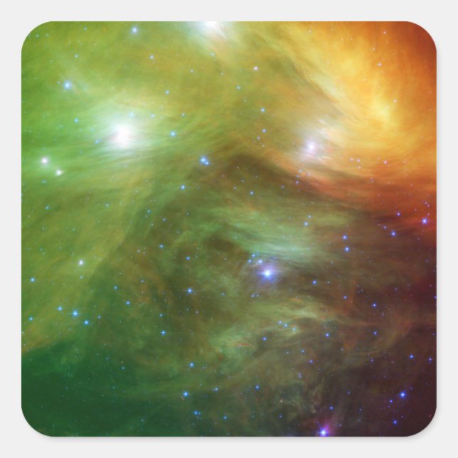 The Seven Sisters, also known as the Pleiades Square Sticker (Front)