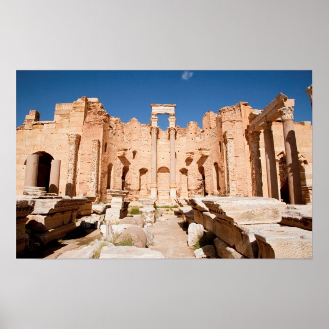 The Severan Basilica, Leptis Magna, Al Khums 2 Poster (Front)