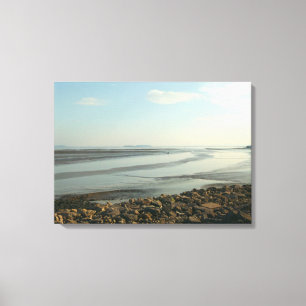 The Severn Estuary Near Cardiff Bay Canvas Print