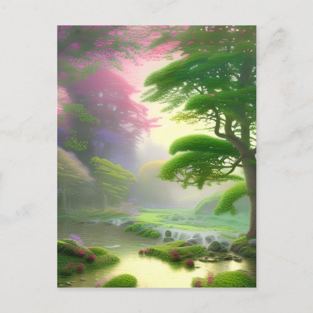 The Seychelles is a group of islands located in th Postcard (Front)