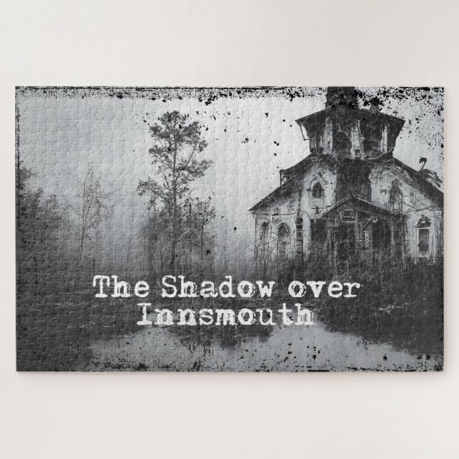The Shadow over Innsmouth Lovecraft Cthulhu Mythos Jigsaw Puzzle (Horizontal)