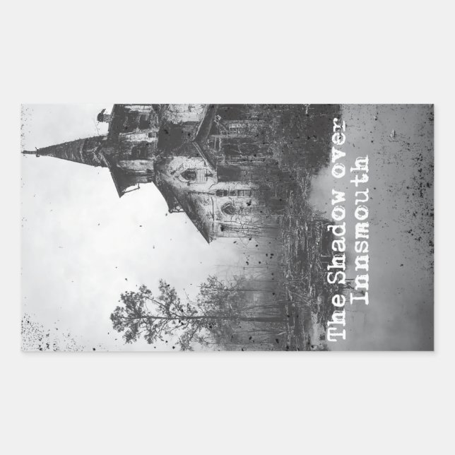 The Shadow over Innsmouth Lovecraft Cthulhu Mythos Sticker (Front)