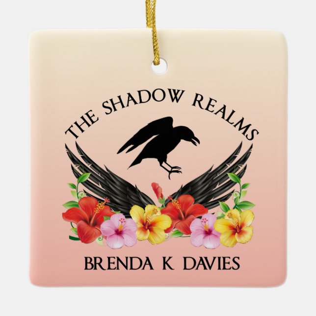 The Shadow Realms Brenda K Davies Ceramic Ornament (Front)