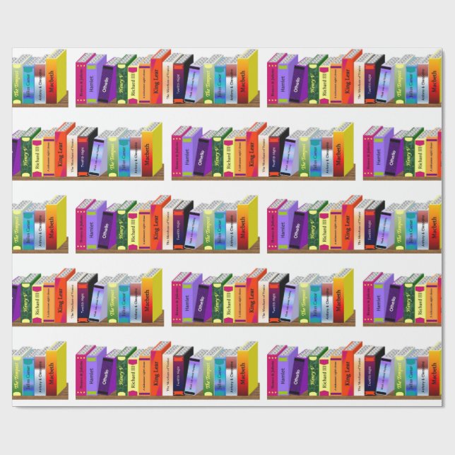 The Shakespear Collection Wrapping Paper (Flat)