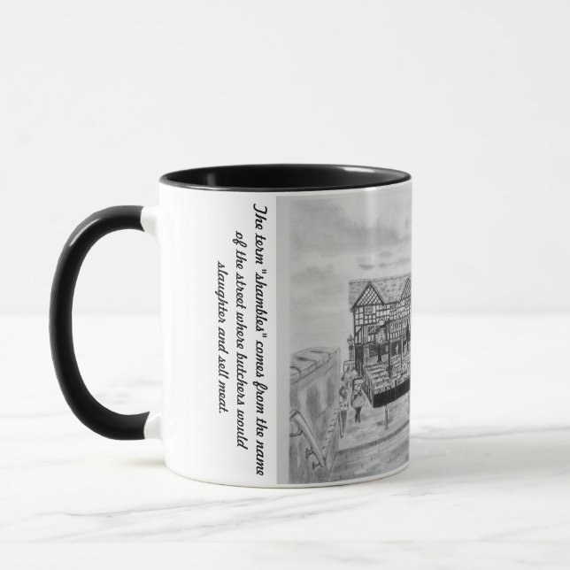 The Shambles Manchester Mug (Left)