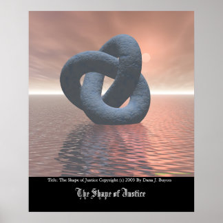 The Shape of Justice Poster