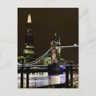 The Shard and Tower Bridge Postcard